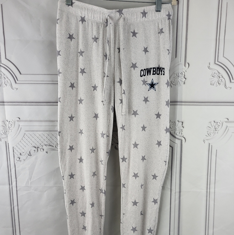 Womens Dallas Cowboys Star Print Pajama Pants Size Small